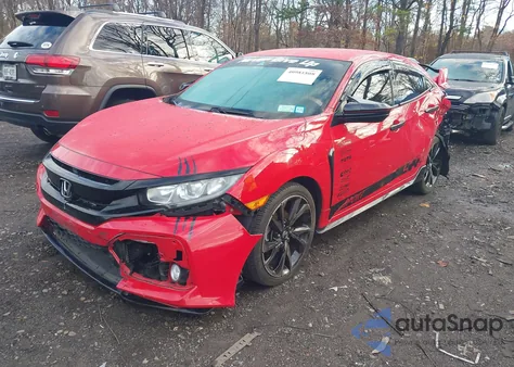 2019 Honda Civic Sport from USA, damaged, VIN SHHFK7H42KU417868
